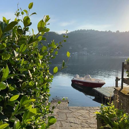Villa Giardino Con Pontile Sul Lago D'Orta In Riva Orta San Giulio Buitenkant foto