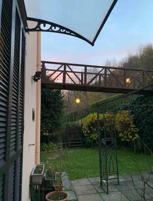 Villa Giardino Con Pontile Sul Lago D'Orta In Riva Orta San Giulio Buitenkant foto