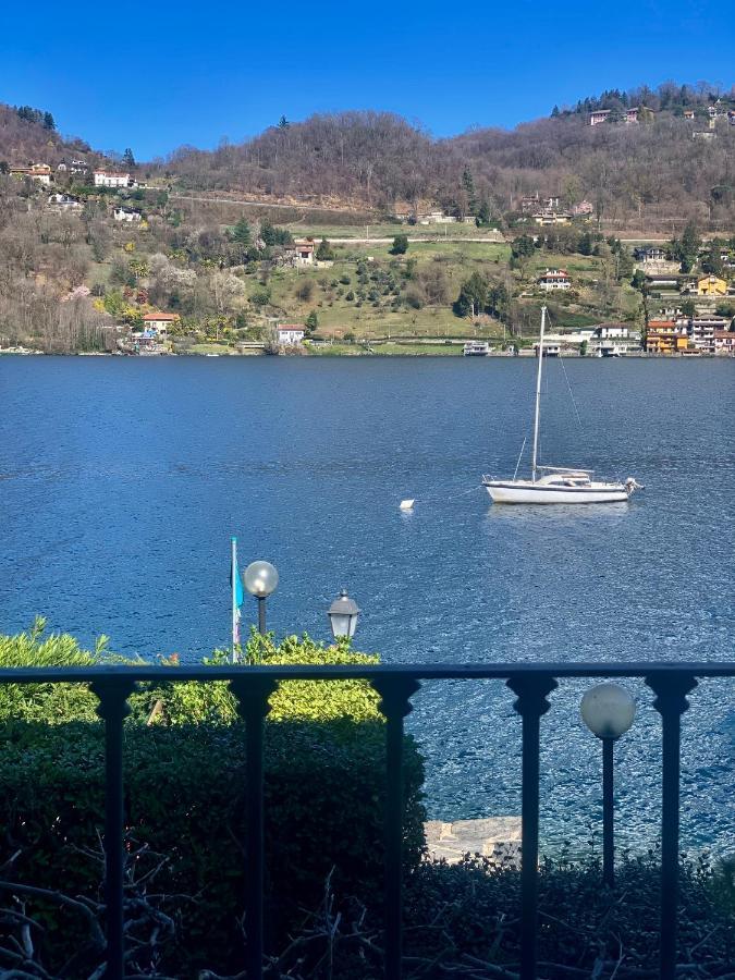 Villa Giardino Con Pontile Sul Lago D'Orta In Riva Orta San Giulio Buitenkant foto